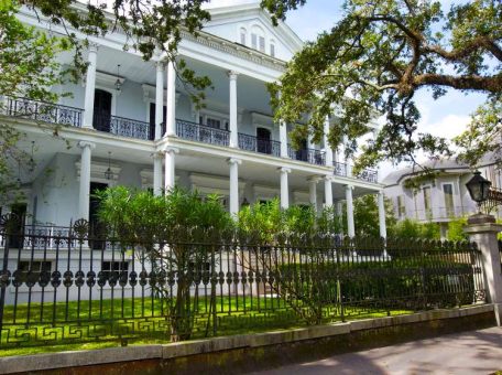 Buckner Mansion a famous house in the garden district.